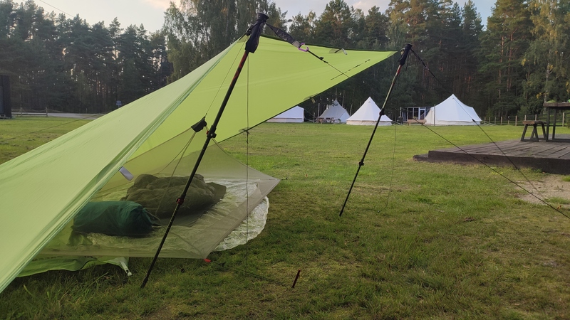 Zelt oder Tarp? Warum das Tarp auf Ultraleicht-Touren fast immer die bessere Wahl ist