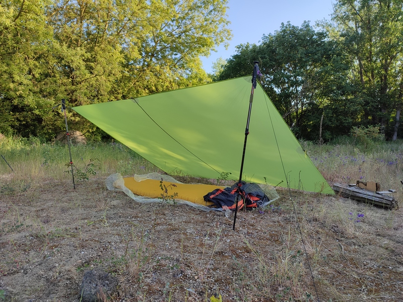 Tarp | 2 x 3 Meter | Silikonisiertes Nylon - Bild